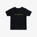 Premium Black Cotton T-Shirt for Men – Classic Regular Fit Casual Tee